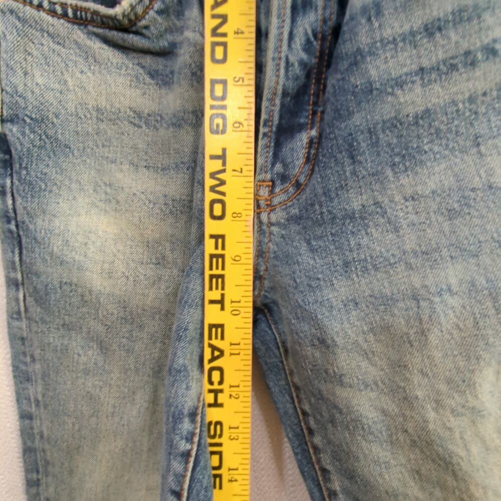 We The Free People Jeans Womens 26 Stella Skinny High Rise Dirty Wash Distressed - Picture 6 of 12